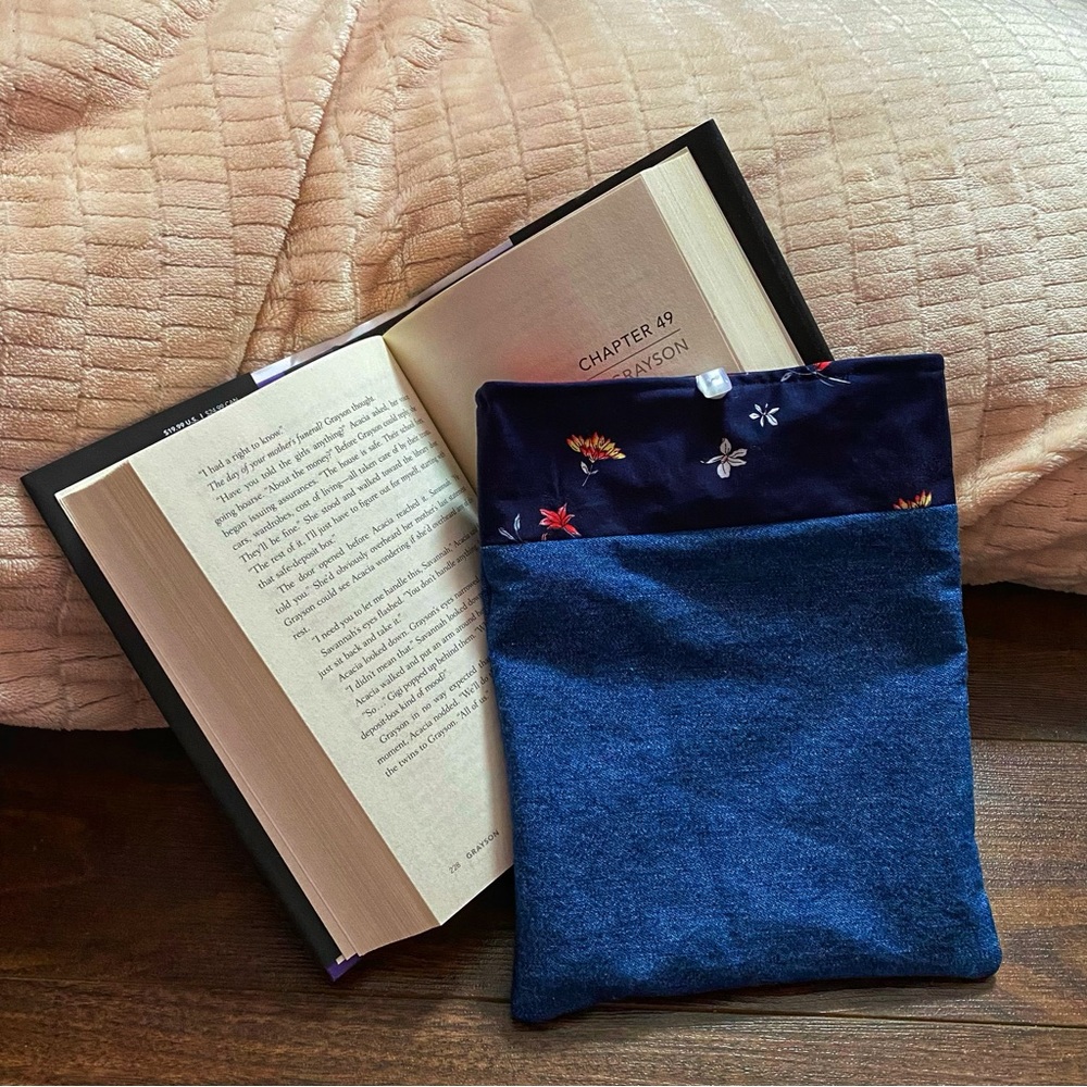 Handmade book sleeve